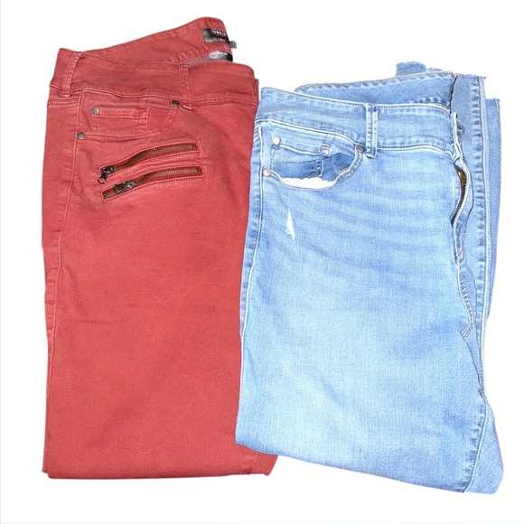Torrid Super Soft High Waisted Jeggings Size 22R Bundle Of 2 - Picture 1 of 15